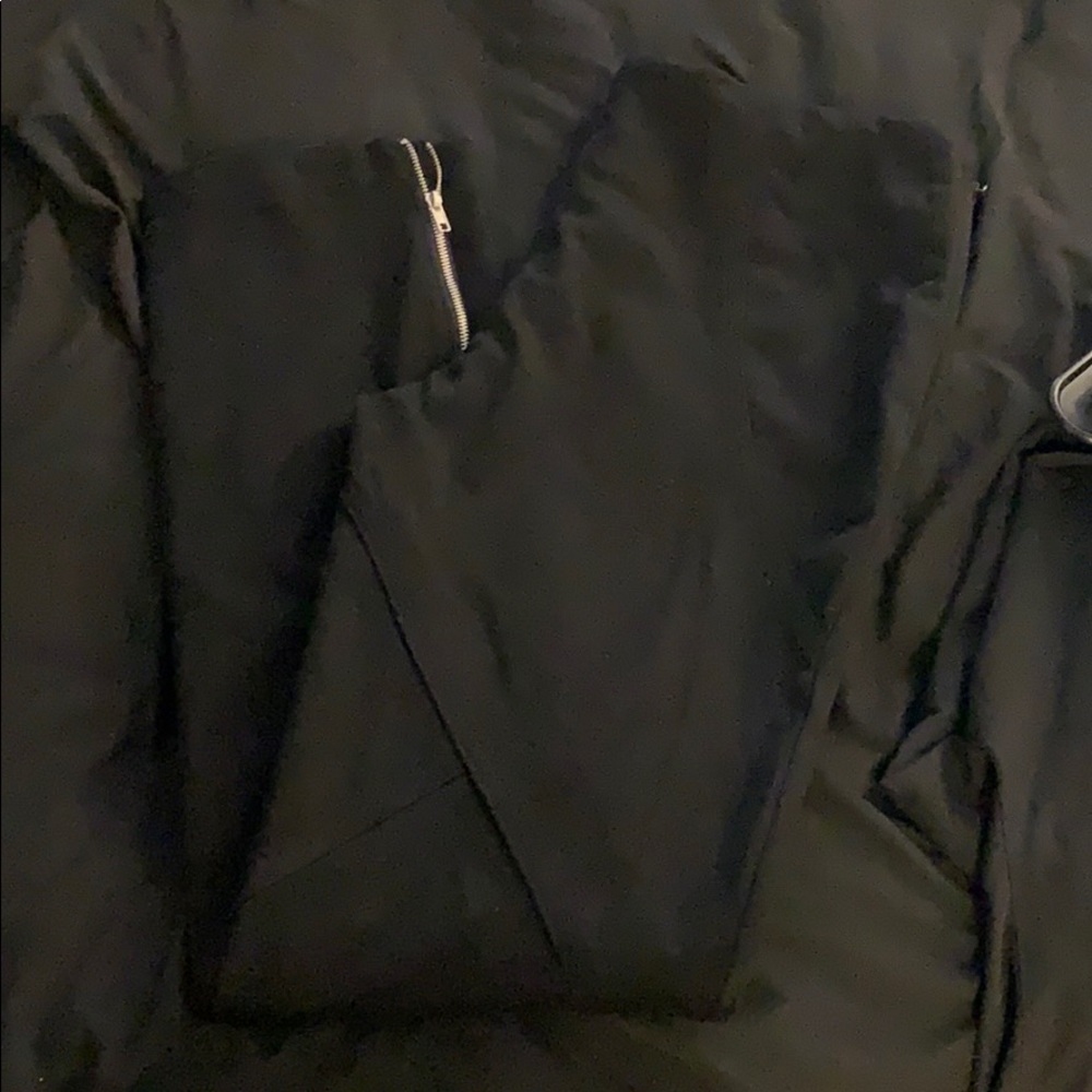 Countess Work Pants with short Zipper on side